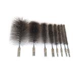 Long Abrasive Brass Industrial Pipe Cleaning Brushes For Gun Jets / Nozzles