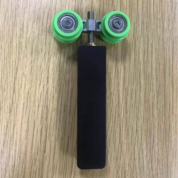 304 Stainless Steel Bathroom Glass Door Partition With Double Sliding Door