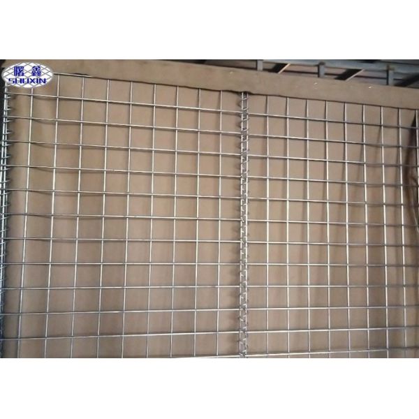 Sand Wall Mesh Gabion Box Anti Blast Defensive Barrier Blast Mitigation