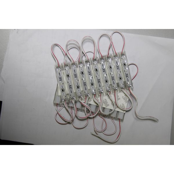 7512 SMD5050 RGB LED Module, size:7512. Single Color Signage Light Outdoor Lens 0.72W Lights 12v IP65