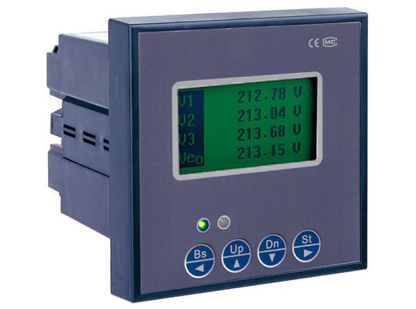 Cheap 3 Phase Digital Power Meter , Multifunction Energy Meter LCD Display 0.5s Accuracy for sale