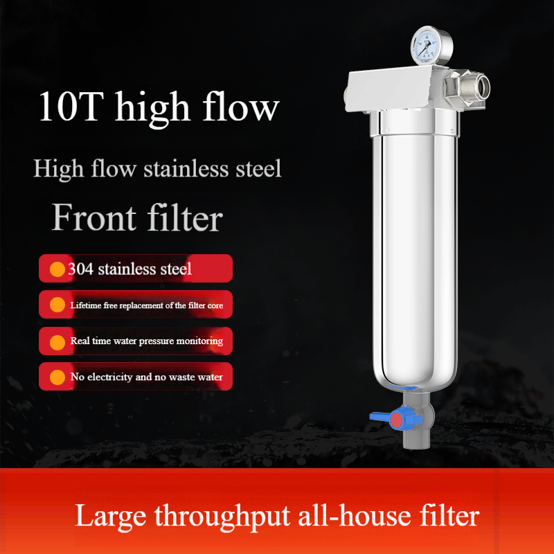 Household Stainless Steel Prefilters Sediment Water Filter 150 Micron