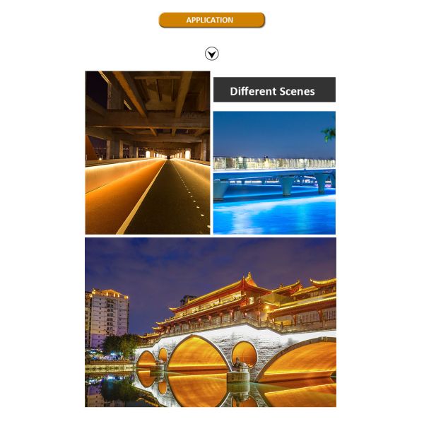 Aluminum Color 18W LED Wall Washer Lights Outdoor Waterproof Linear Light