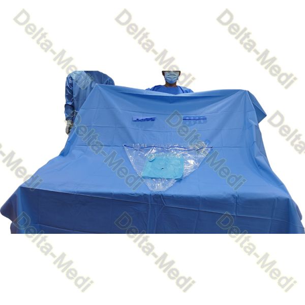 Reinforced PP+PE/SMS/SMMS/SMMMS Disposable Surgical Knee Arthroscopy Pack