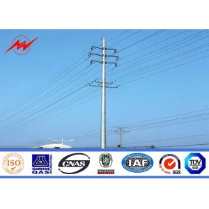 Quality 13m Galvanized Light Pole Electric Telescoping Pole Columniform wholesale