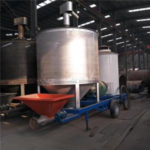 Quality Mobile Green Grain Drying Machine 3.8m3 -18M3 Silo Volume wholesale
