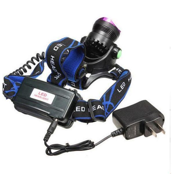 Ultrafire 18650 Power 1800-2000 Lumens CREE XM-L LED Headlamp Flashlight Torch for Hunting