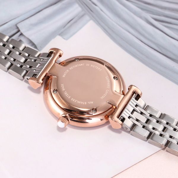 New 2019 Japan Quartz Analog Timepieces Stainless Steel Luxury Women Ladies Fashion Watch OEM Watch