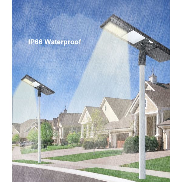 Waterproof All in One Solar Powered Led Street Light Ip65 Solar Garden Light