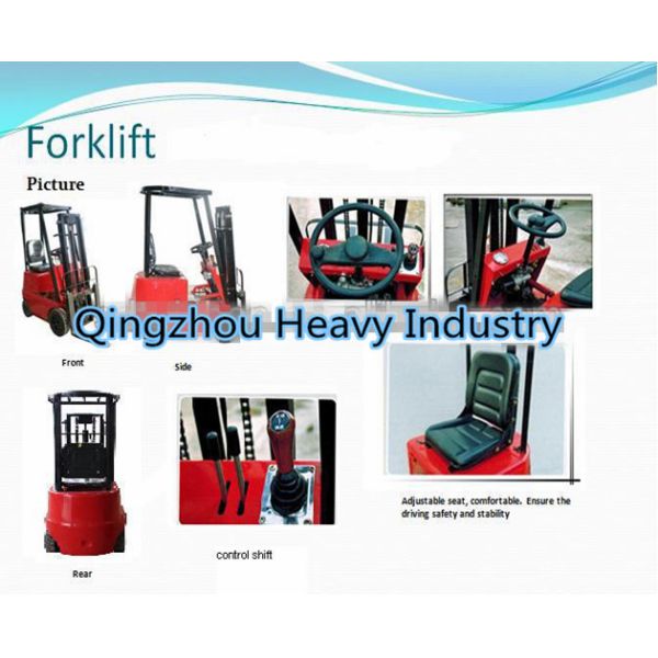 3.0 ton electric powered forklift with ce and iso