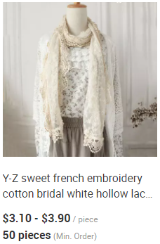Y-Z Luxury Shawl Scarf Women Korean Lace Embroidery Plain Color Cotton and Linen Scarf Sunscreen Scarves