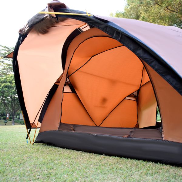 Aluminum Pole 3 Persons 210T PU2500MM Ez Up Camping Tent