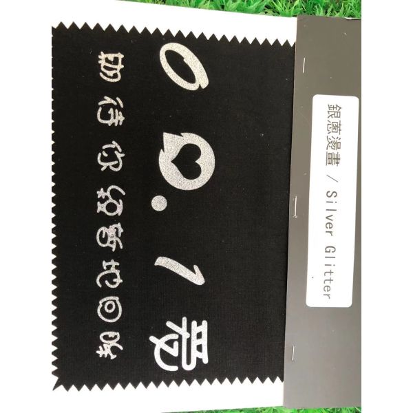 Fashion Flocking Style Pet Film For Heat Transfer Printing Logo Customization