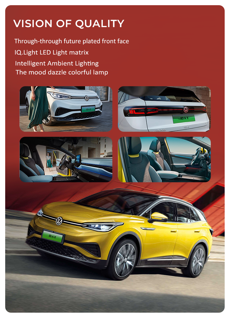 Left Hand Drvie 5 Door 5 Seat Volkswagen ID 4X VW Electric Car 600km