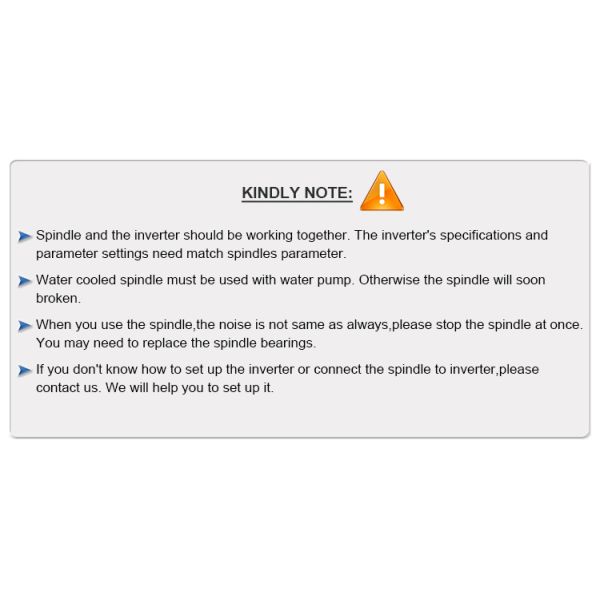 24000 rpm 1.5kw Water Cooled Spindle Motor for Woodworking Engraving and Milling Tool