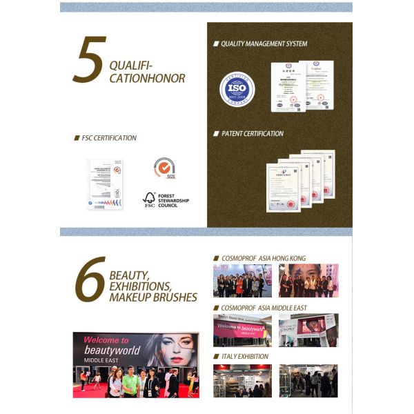 224A15410 Black Soft Goat And Sable Hair Makeup Brush Set Cosmetic Brush Set Customized