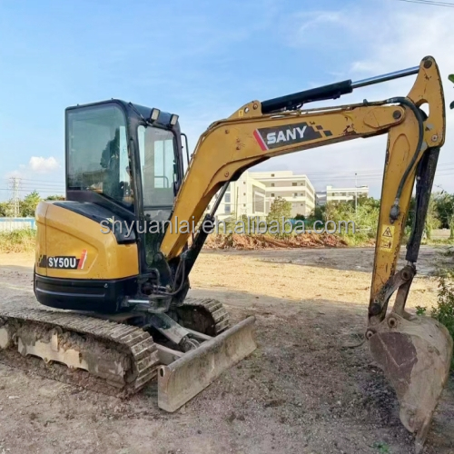 Find Your Perfect SY50U Excavator with Low Operating Weight 5400 and 0-2000 Working Hours