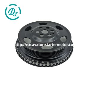 EexcavaStart Cummins 6D107 Engine Crankshaft Pulley OEM 5365943 5255204 3954949