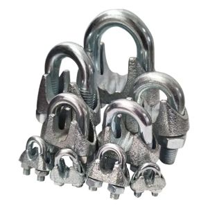 China Wire Rope Clamp Din741 Rigging Hardware Wire Rope Clip on sale