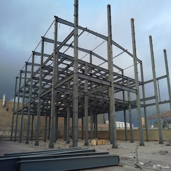 Prefab Steel Structure Warehouse Q235 Q355 Steel Frame