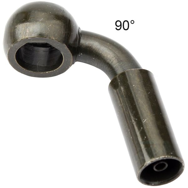 28 Degree 90 degree Brake Hose Banjo Fitting 10mm For Motorcycle M10 Bolt