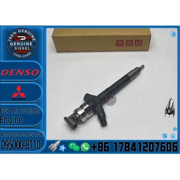 Good price common rail injector 095000-8110 9709500-811 SM095000-811 1465A307 236700L030 23670-0L030 For Mitsubishi 3.2d