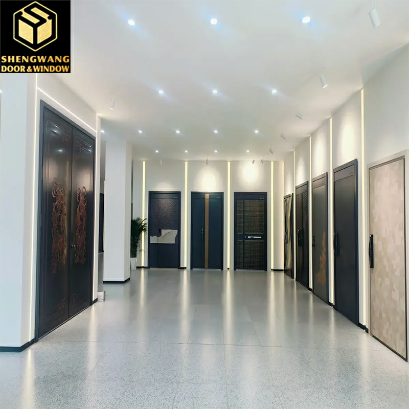 Swing Left Grey Homes Stainless Steel Swing Door House Door Opens Outward Waterproof