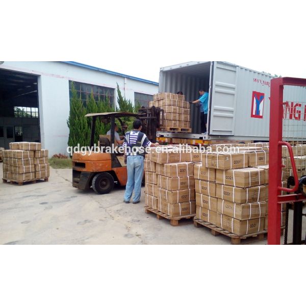 DOT SAE J1401 steel crimped Eye fitting for brake hose