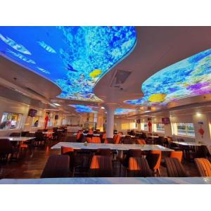 Quality Advertising Light Boxes Pvc Ceiling Film 250mic High Transmittance wholesale