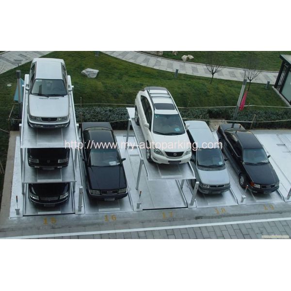 ISO CE underground car parking equipment pit parking lift
