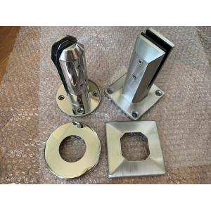 Quality Floor Standing Aluminum 6063 T5 Frameless Glass Railing wholesale