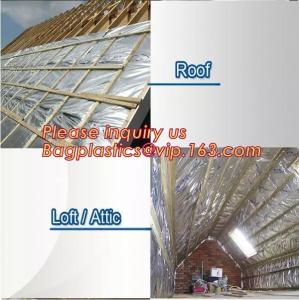 Quality Aluminum Foil-Scrim-Kraft Paper Facing insulation material for building construction,radiant barrier laminated woven clo wholesale