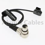 Alvin's Cables Luxury D Tap to XLR 4 Pin Female Right Angle Power Cable for ARRI