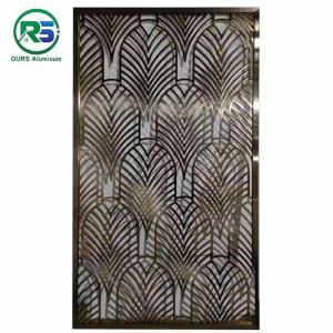 Quality Branch Laser Cut Metal Privacy Screen Outdoor Indoor Aluminum Panel 1800*5000mm wholesale