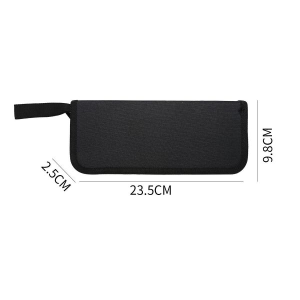 Portable Travel Stainless Steel Cutlery Set, Reusable With A Case For Fixing Tableware 11 Pieces