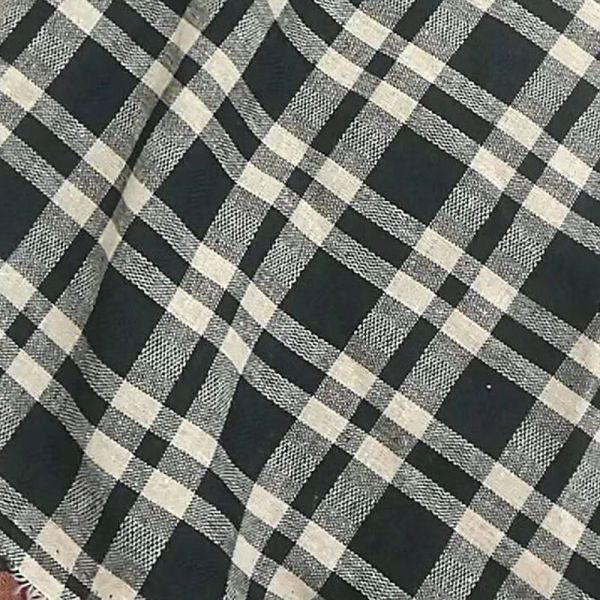 54 Inch Yarn Dyed Cotton Check Shirt Fabric Shirt Linen Fabric Sustainable