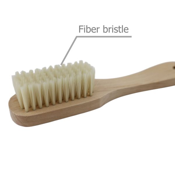 Wooden Handle Soft Fiber Bristle Brush For Household Cleaning Laundry Clothes Shoe