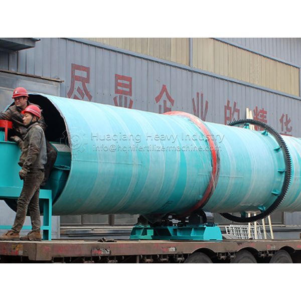 1t/H Anti Corrosion heating exchange Cooling Machine Fertilizer Cooler For Making Organic Fertilizer