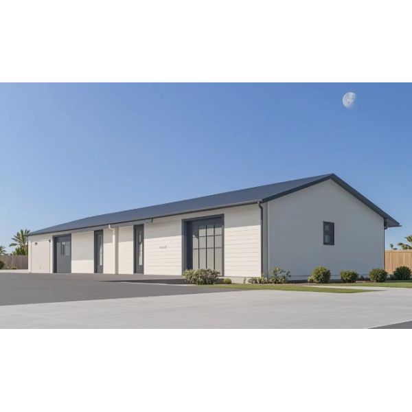 1000 Square Meter Prefabricated Ready Made Steel Structure Warehouse Building for Food Factory