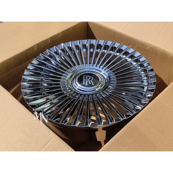 Gross Black Forgiato Trimestre Forged Wheels For Rolls Royce Range Rover Mercedes Benz S Class