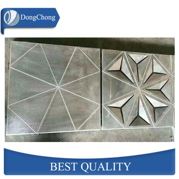 Special Custom Aluminum Panels , Powder Coated Aluminium Wall Panel
