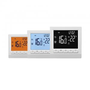 China Weekly Programmable Touch Screen Heating Thermostat Floor Water Heating Boiler on sale