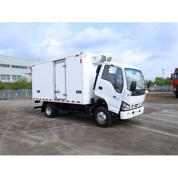QINGLING Refrigerated Truck For Food Meat Fish Transportation NKR Freezer 5 Tons THERMO KING RV380 Refrigeration