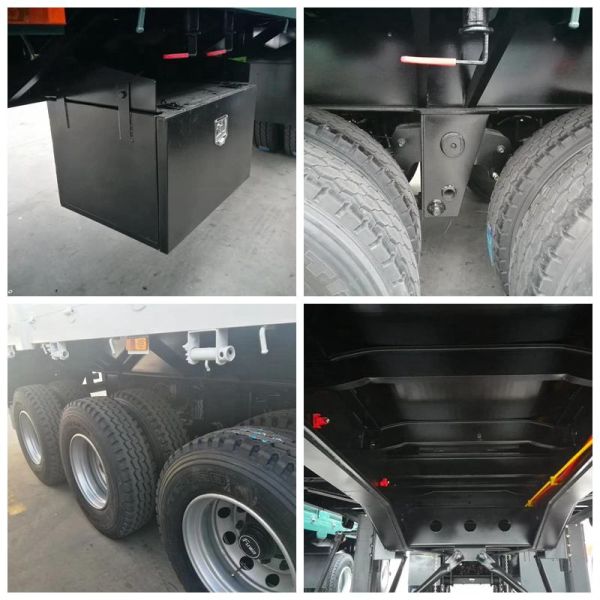 20FT Container 50T Flatbed Fence Semi Trailer For Transport Work