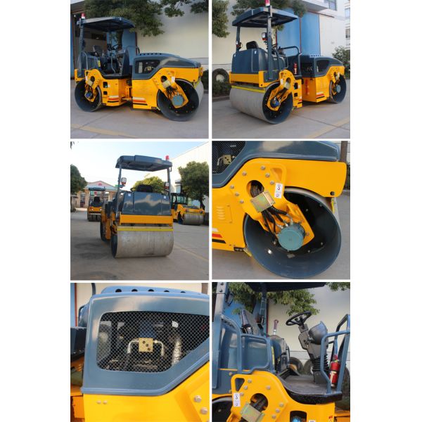New Design Wholesale double drum vibratory 6 ton mini road roller for sale