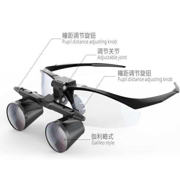 Medical Clinic Theater Optical Magnifying Glass Operating Lamp LED Surgery Headlamp ME-501G-2