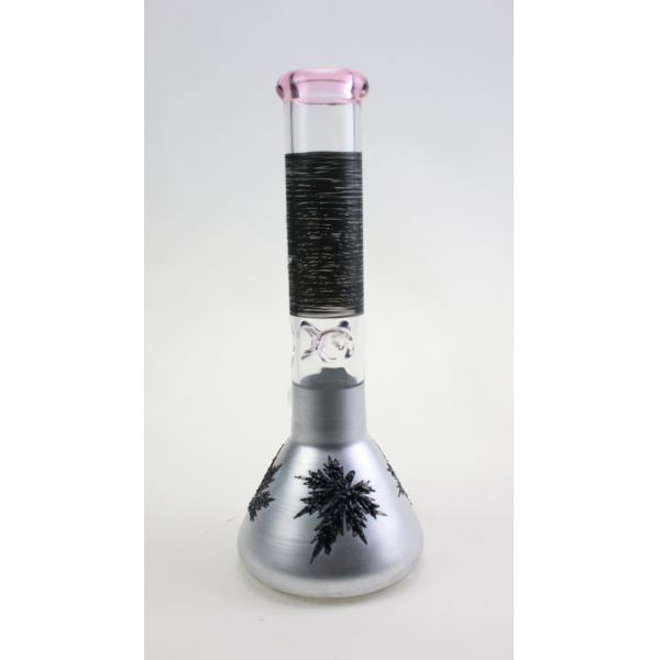 Design Oem Glass Water Pipes 11 Inches Glass Beaker Bongs