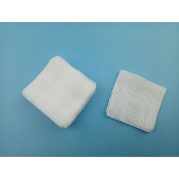 Medical Disposable Cotton Gauze Swab , Sterile Gauze Swab With X - Ray