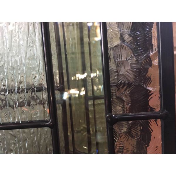 Decorative Sliding Glass Door Privacy Sound Proof Rectangle Square Glass