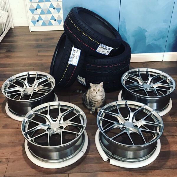 5 split spoke high quality forged rim 5x114 3 5x112 aluminum alloy wheel 20 inch size and alloy wheel